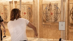 lancio dell'ascia barcellona